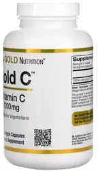 Vitamina C 1.000mg Gold C - California Gold Nutrition (240 Cápsulas)