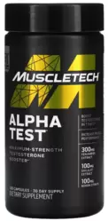 Alpha Test - Muscletech (120 Cápsulas)