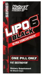 Lipo 6 Black Ultra Concentrate - Nutrex Research (60 Cápsulas)