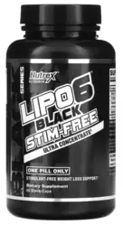 Lipo 6 Black Stim-Free Ultra Concentrate - Nutrex Research (60 Cápsulas)