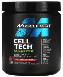 Cell Tech Creactor Creatina HCl - MuscleTech (269g) Fruit Punch