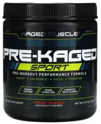 Pre-Kaged Sport - Kaged Muscle (272g) Fruit Punch