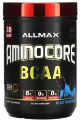 Aminocore (BCAA) - Allmax Nutrition (320g) Blue Raspberry
