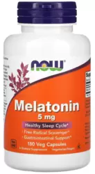 Melatonina 5mg - Now Foods (180 Cápsulas)