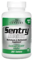 Sentry Senior 50+ Multivitamínico - 21st Century (265 Cápsulas)