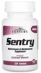 Sentry Women Multivitamínico - 21st Century (120 Cápsulas)