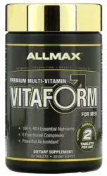 Vitaform Men Multivitamínico Premium para Homens - Allmax Nutrition (60 Cápsulas)