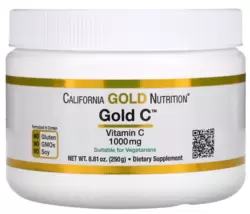 Vitamina C 1.000mg Gold C - California Gold Nutrition (250g)