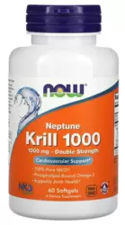 Krill Oil Neptune 1.000mg - Now Foods (60 Cápsulas)