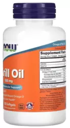 Krill Oil Neptune 500mg - Now Foods (120 Cápsulas)