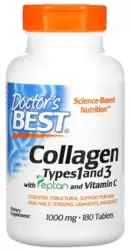 Colágeno Tipos 1 e 3 com Peptan e Vitamina C 1.000mg - Doctor