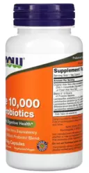 Aloe Vera 10.000mg e Probióticos - Now Foods (60 Cápsulas)