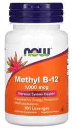  Metil B12 1.000mcg - Now Foods (100 Cápsulas)