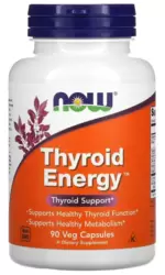Thyroid Energy - Now Foods (90 Cápsulas)