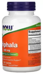 Triphala 500mg - Now Foods (120 Cápsulas)
