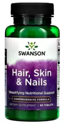 Hair Skin & Nails - Swanson (60 Cápsulas)
